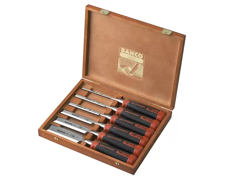 BAHCO 434 Bevel Edge Chisel Set 6 Piece