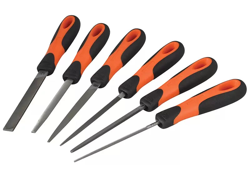 BAHCO ERGO File Set 6pc 100mm