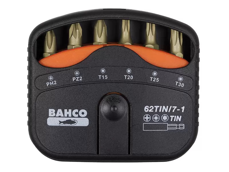 BAHCO TiN Bit Set 7 Piece