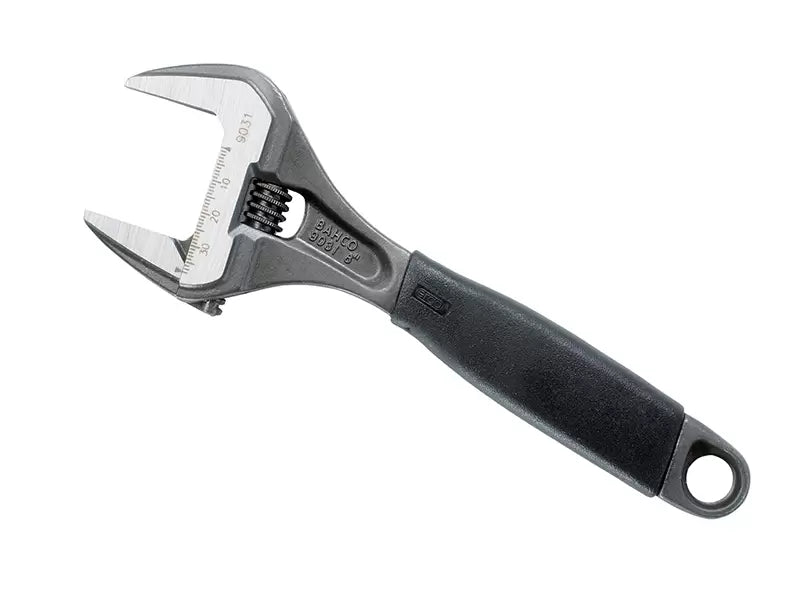 BAHCO Extra Wide Jaw Adjustable Wrench