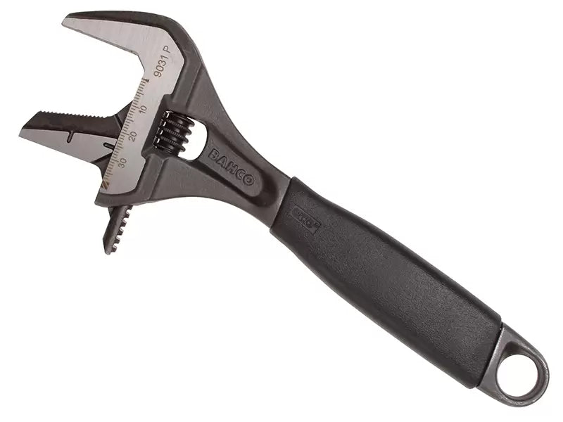 BAHCO Adjustable Wrench 200mm Black