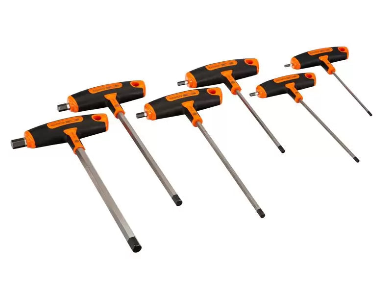 BAHCO T-Handle Hex Screwdriver Set 6pc