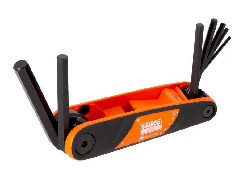 BAHCO Folding Hex Key Set 7 Piece
