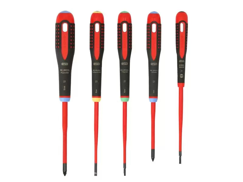 BAHCO VDE Insulated Screwdriver Set 5pc