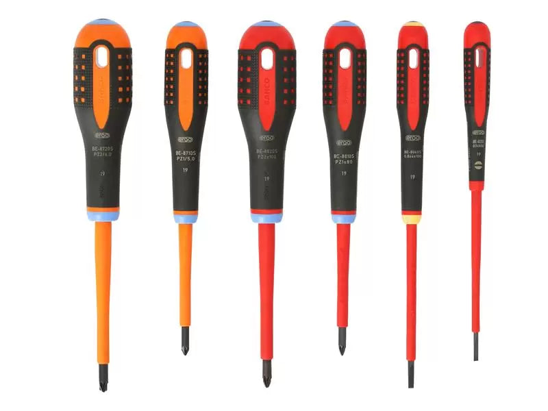 BAHCO VDE Insulated Screwdriver Set 6 Piece