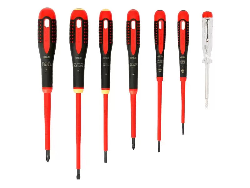 BAHCO VDE Insulated Screwdriver Set 7pc