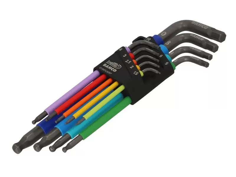 BAHCO Hex L-Key Set 9 Piece