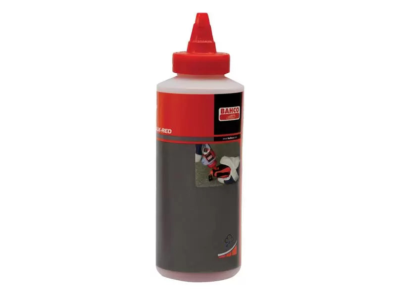 BAHCO Marking Chalk Pour Bottle Red 227g