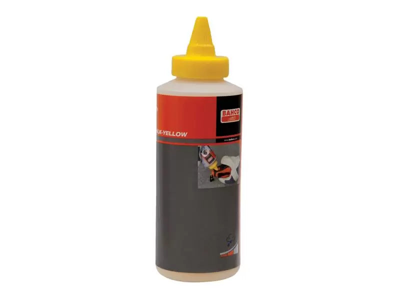 BAHCO Marking Chalk Pour Bottle Yellow 227g