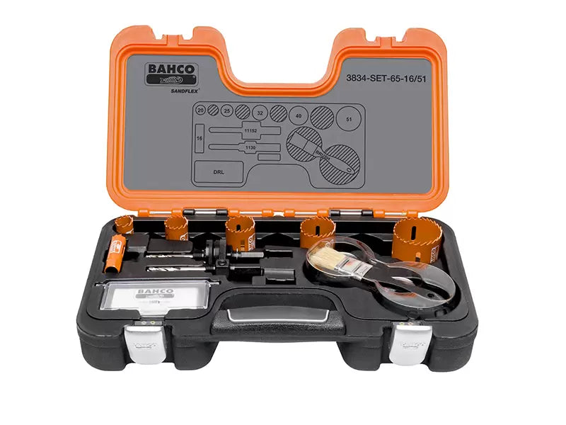 BAHCO Professional Holesaw Set 16-51mm