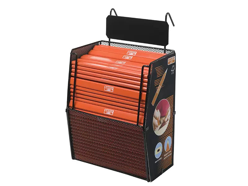BAHCO Carpenter's Pencil Display 200pcs