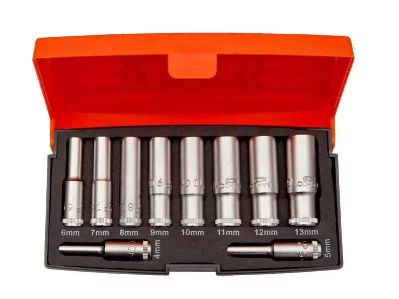 BAHCO S0810L Deep Socket Set 10 Piece
