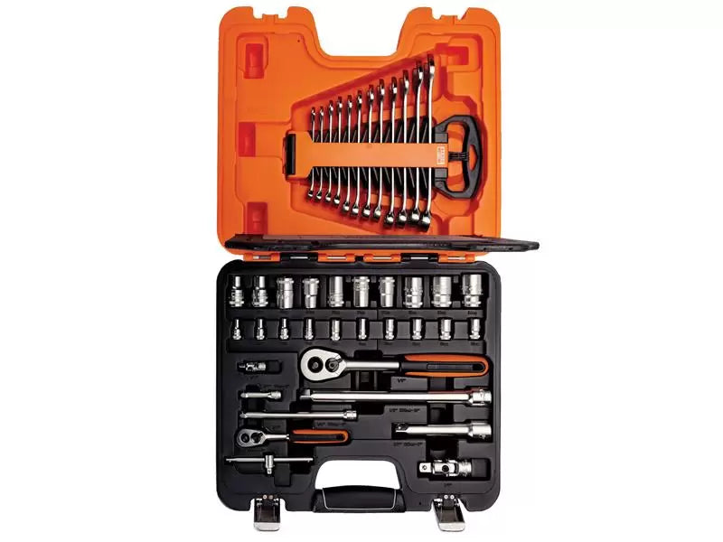BAHCO S410 Socket & Spanner Set 41 Piece