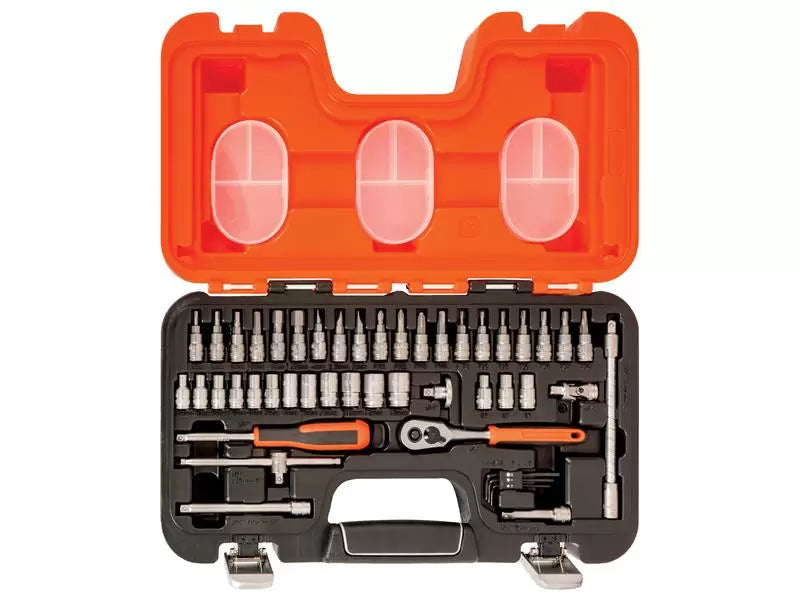 BAHCO Socket Set 46pc 1/4in Drive
