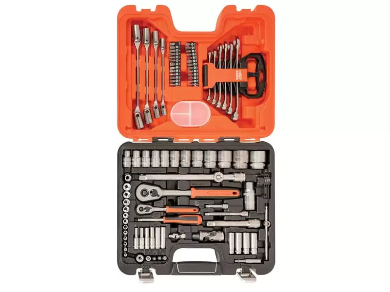 BAHCO BAHS106 Socket & Spanner Set 106 Piece
