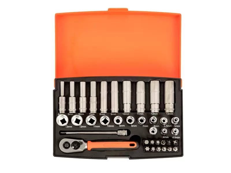 BAHCO Deep Drive Socket Set 37pc