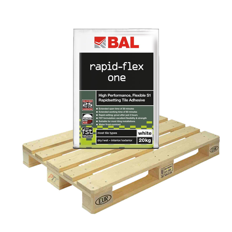 BAL Rapid-Flex One White Half Pallet 20kg