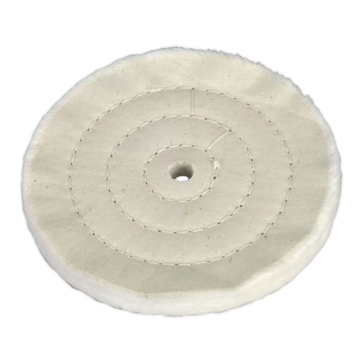 Sealey - BG150BW - 150 x 13mm Buffing Wheel 16mm Bore - Fine