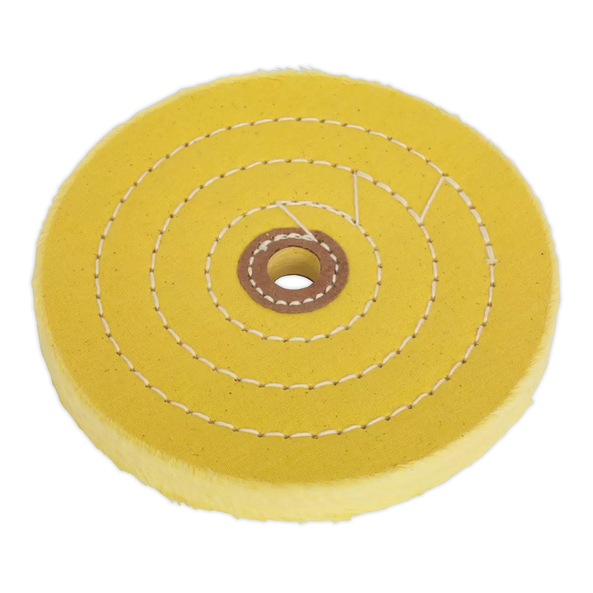 Sealey - BG150BWC - 150 x 13mm Buffing Wheel 13mm Bore - Coarse