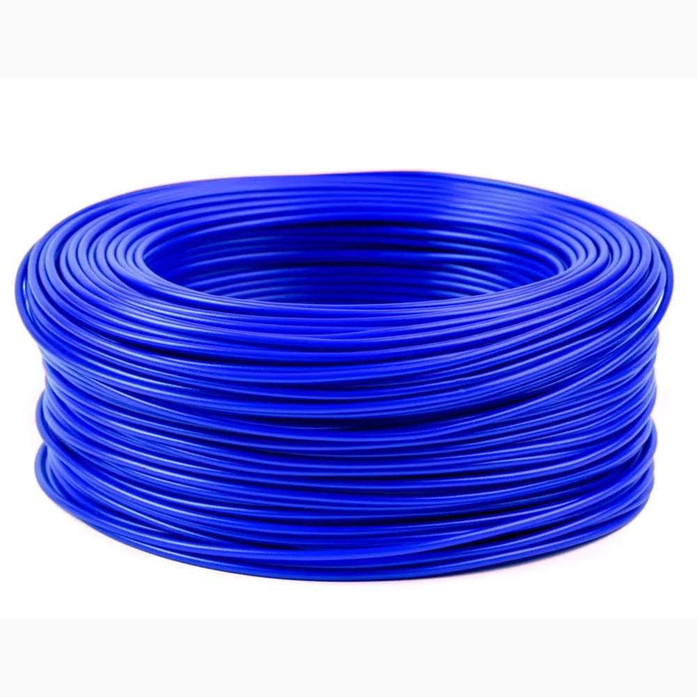 Oman 10mm x 100 Yard PVC Single Core Cable - Blue