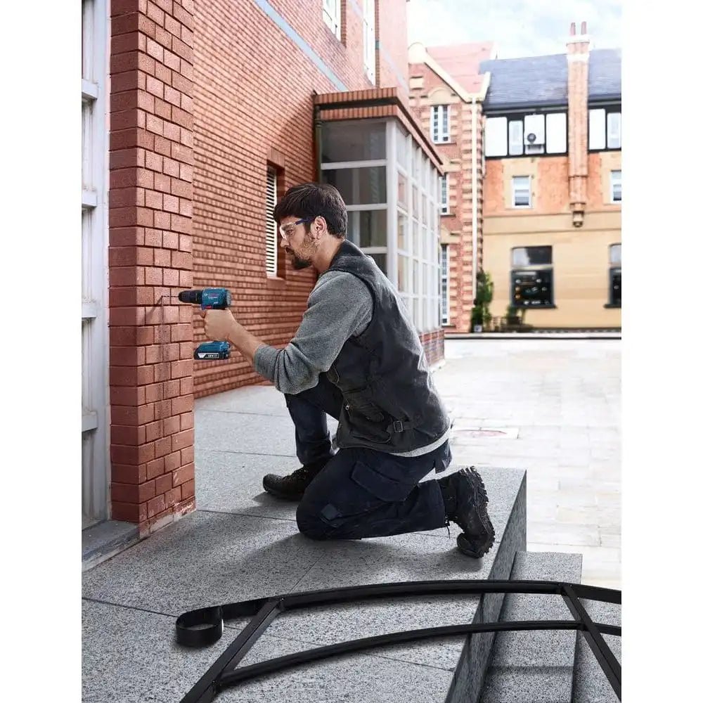 Bosch 18V Professional Hammer Drill GSB 185 with 2x 2.0Ah Li-Ion Batteries in Briefcase