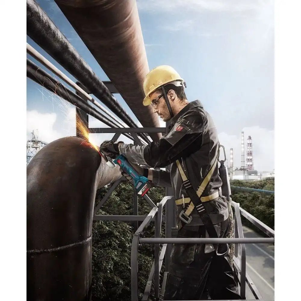 Bosch 18V 4.5-In. Professional Cordless Angle Grinder GWS 180-LI-EC, 115mm, 1000W, Brushless