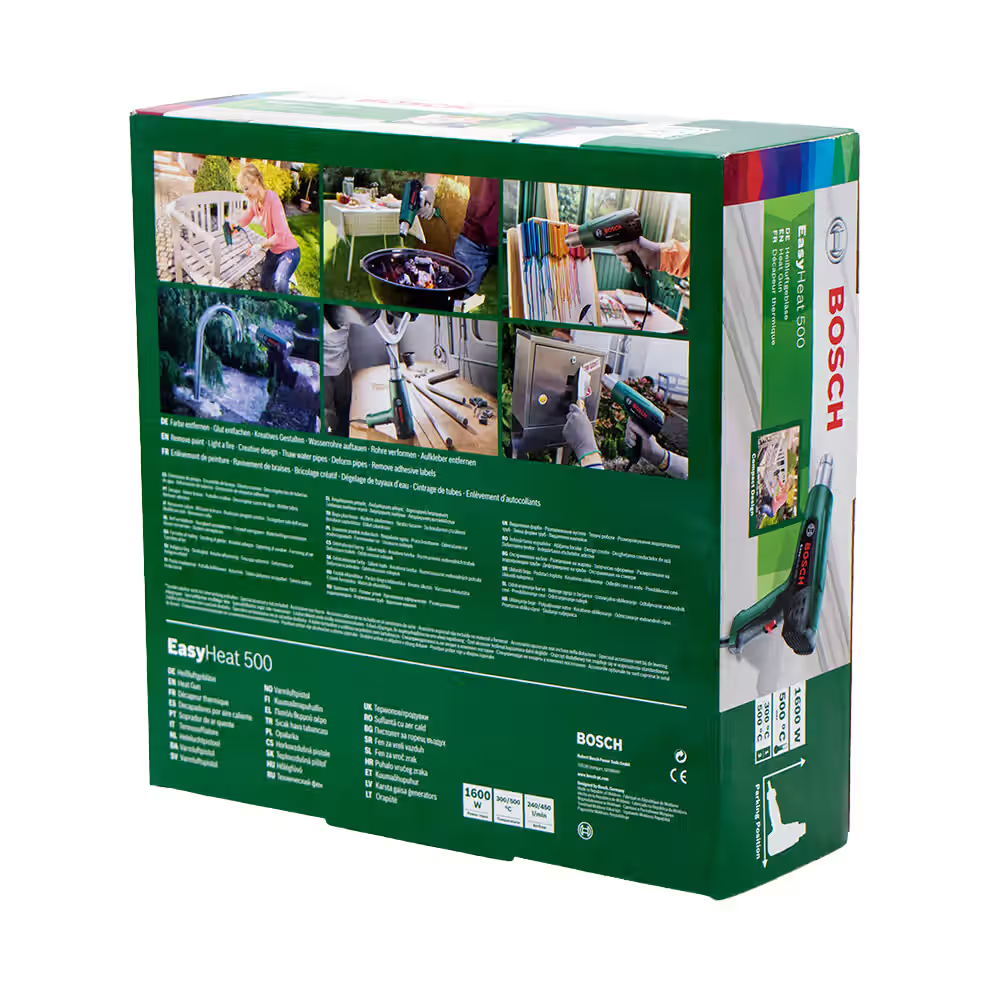 Bosch EasyHeat 500 Heat Gun - 1600W, 230V | 06032A6070