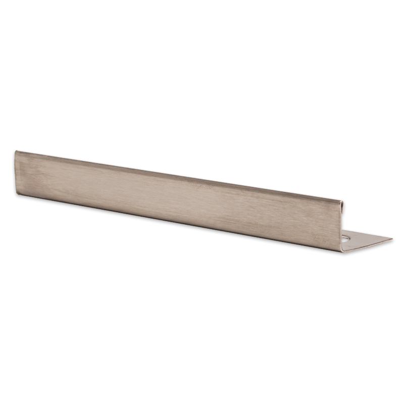 PREMTOOL Straight Edge Brushed Stainless Steel Tile Trim SSE 2.5m