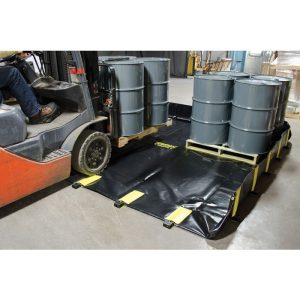 4 Drum Metal Bunded Spill Pallet