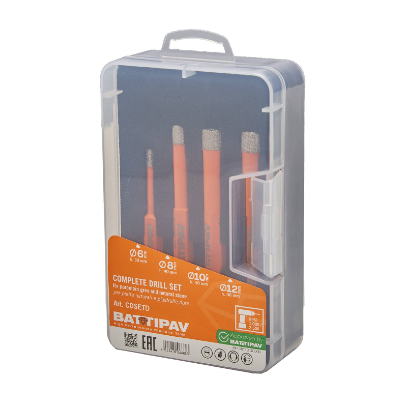 Battipav Diamond Drill Bit Set