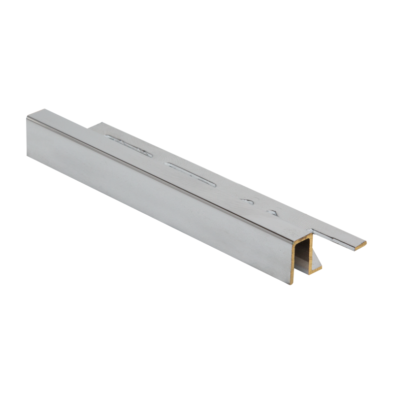 Dural Chrome Plated Brass Square Edge Tile Trim DPM