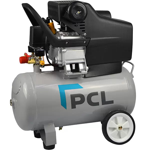 24L 2HP DD Compressor 8 bar 188 l/min with European Plug