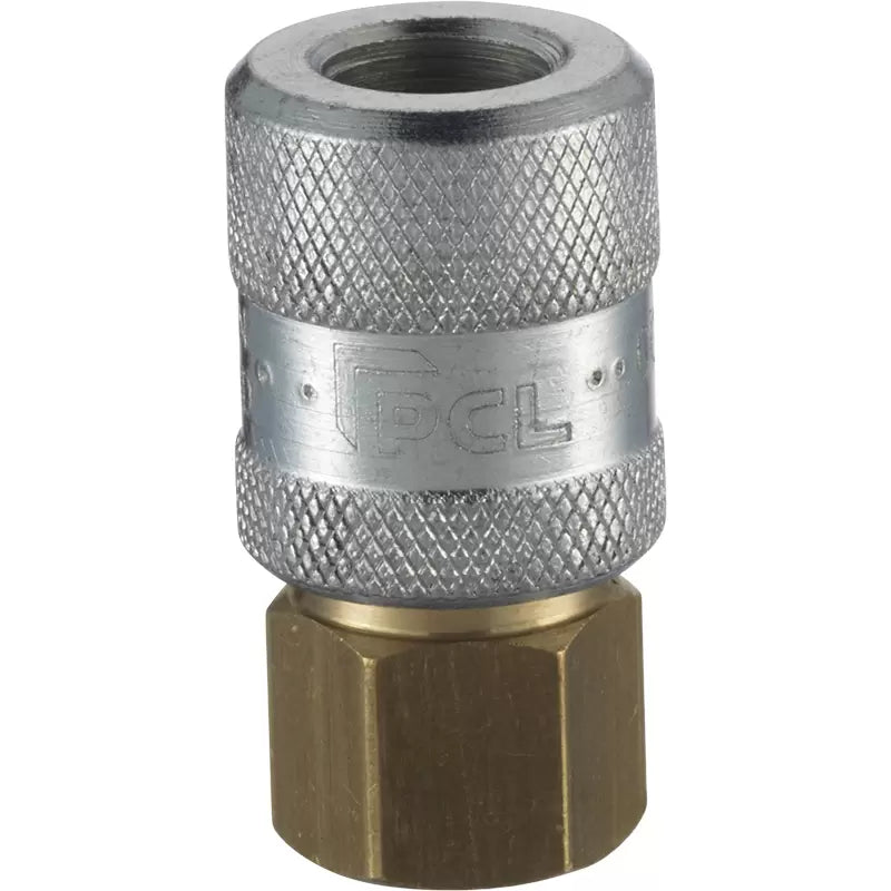 PCL CO10P03 - 12V1 Screw-On Tyre Valve Connector, Female Thread Rp 1/4, Open End (Carton)