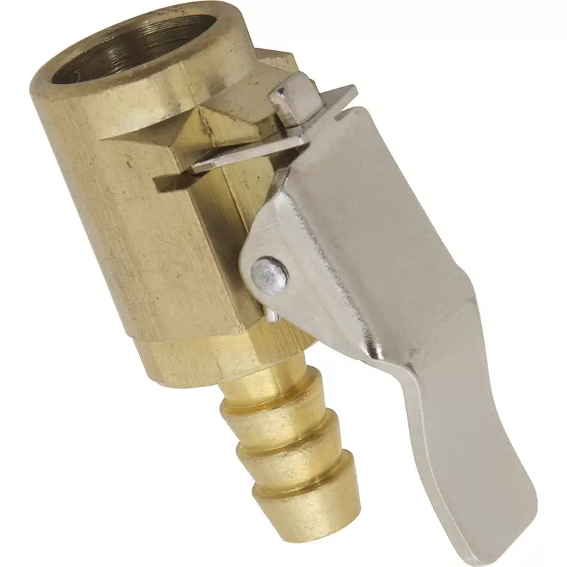 12V1 Euro Tyre Valve Connector 6.35mm Hose Tailpiece Open End