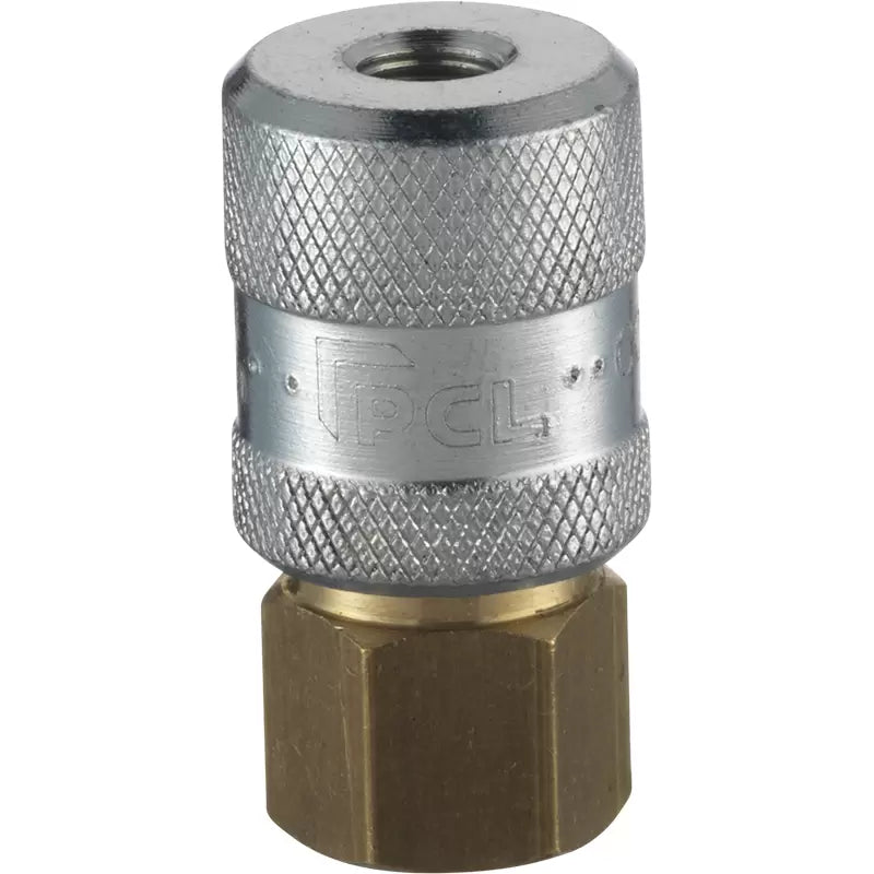 PCL CO9P03 - 8V1 Screw-On Tyre Valve Connector, Female Thread Rp 1/4, Open End (Carton)
