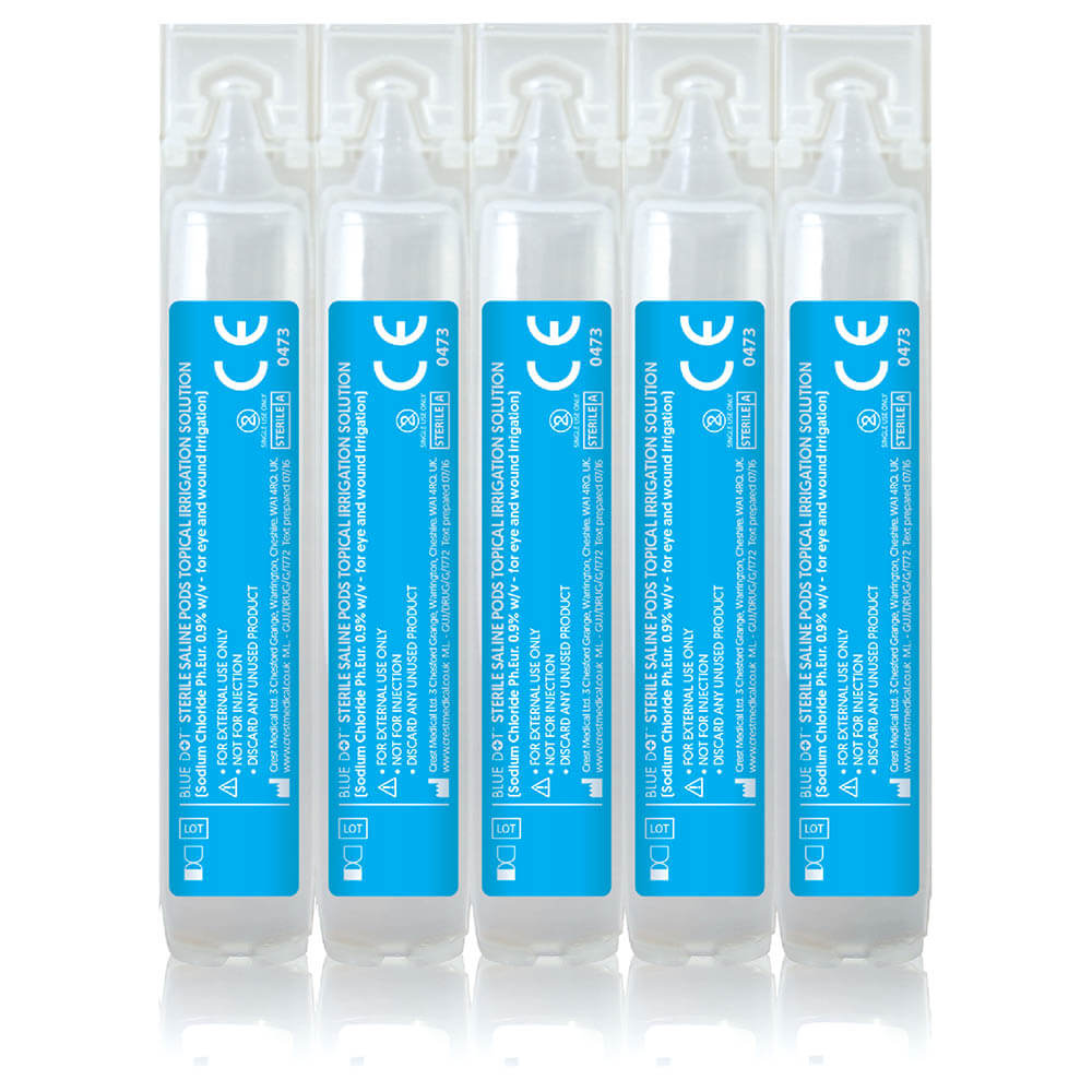 Crest Medical 20ml Eye Wash Pods