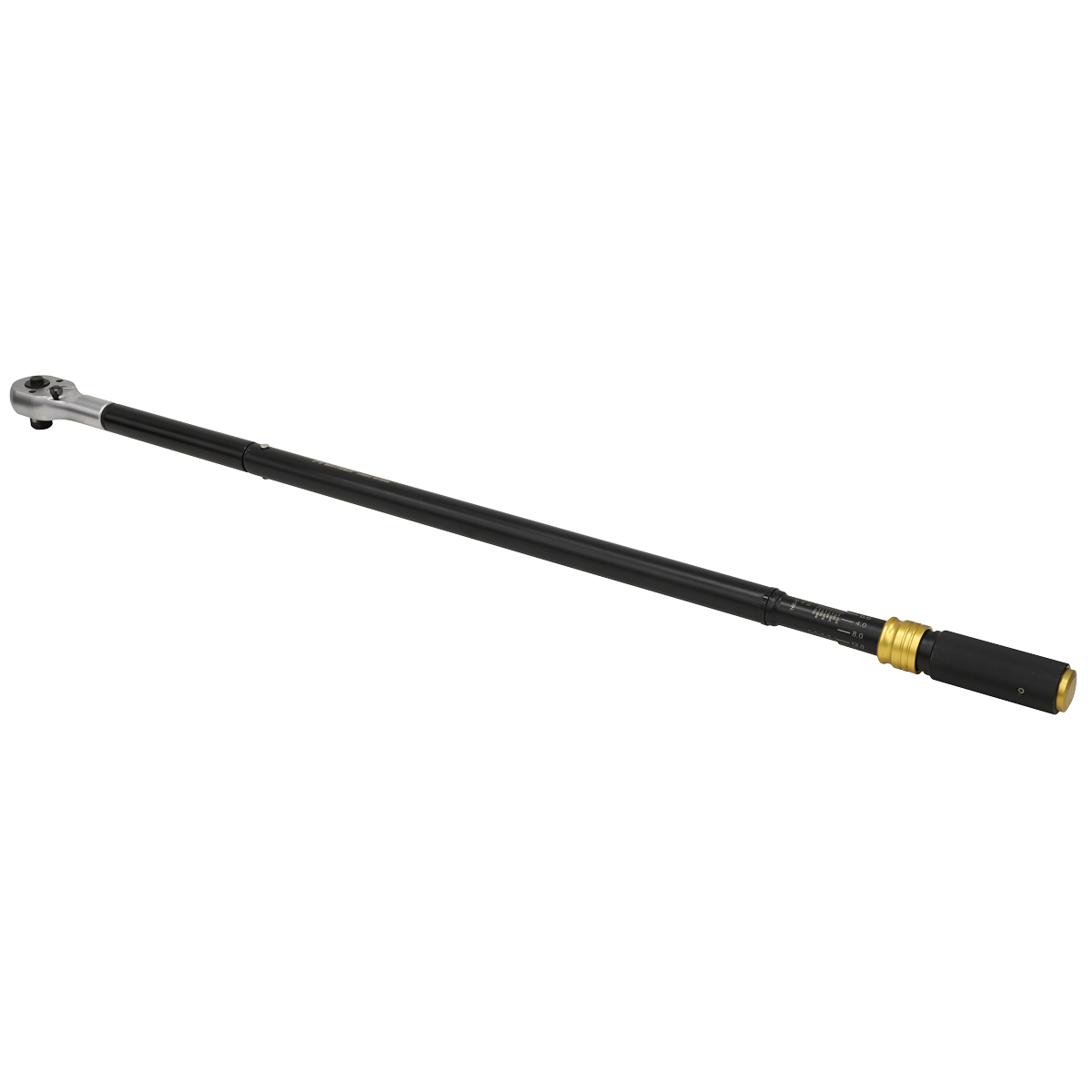 Premier Black Torque Wrench Micrometer 3/4"Sq Drive Calibrated 160-800Nm [STW907B]