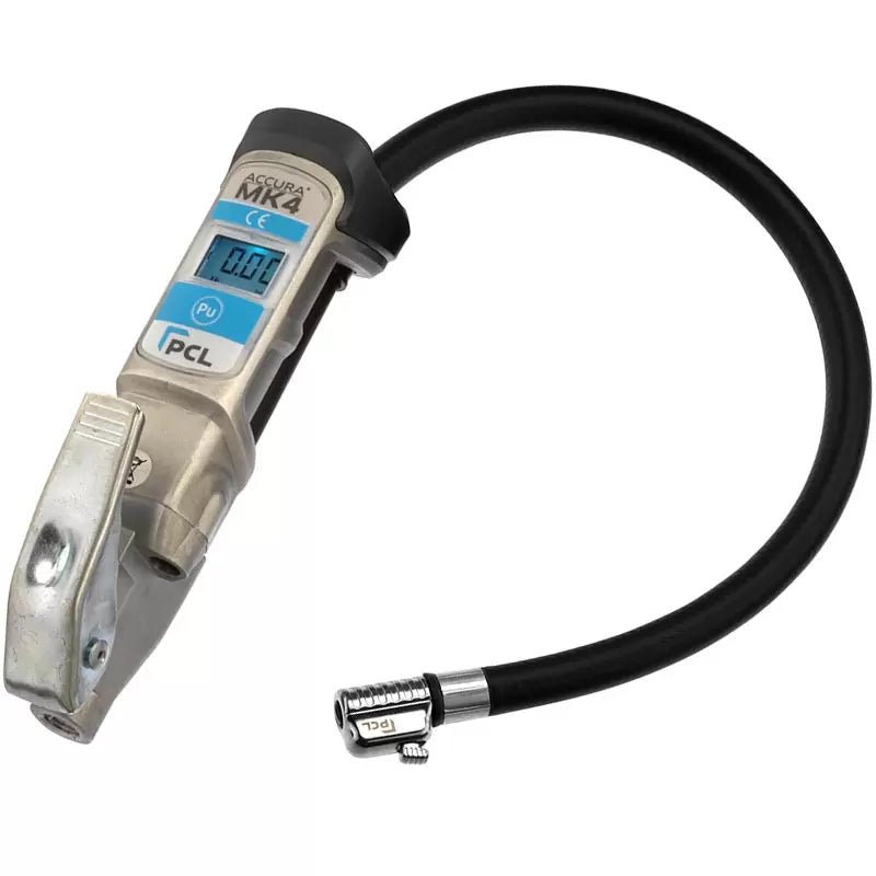 PCL DAC404 - ACCURA MK4 Tyre Inflator 0.53m Hose Single Clip-on Connector