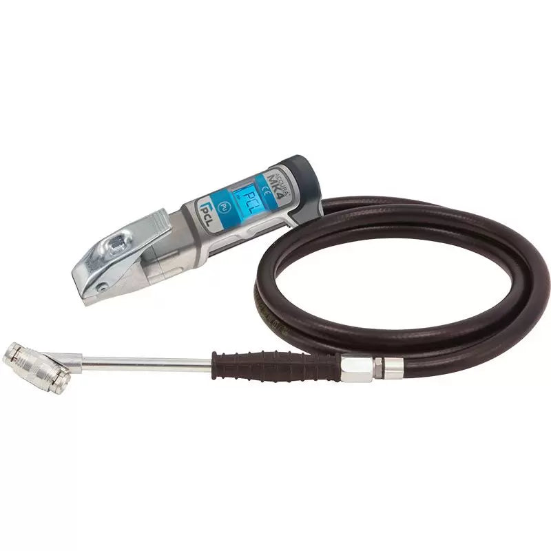 ACCURA MK4 Tyre Inflator 3.6m Hose Twin Clip-on Connector
