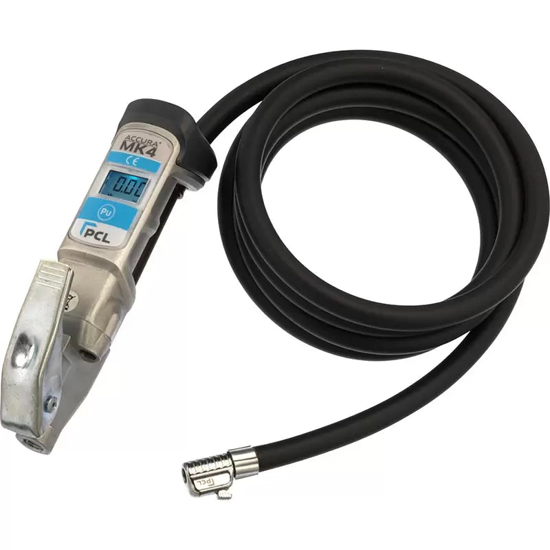 PCL DAC4061 - ACCURA MK4 Tyre Inflator 2.7m Hose Single Clip-on Connector