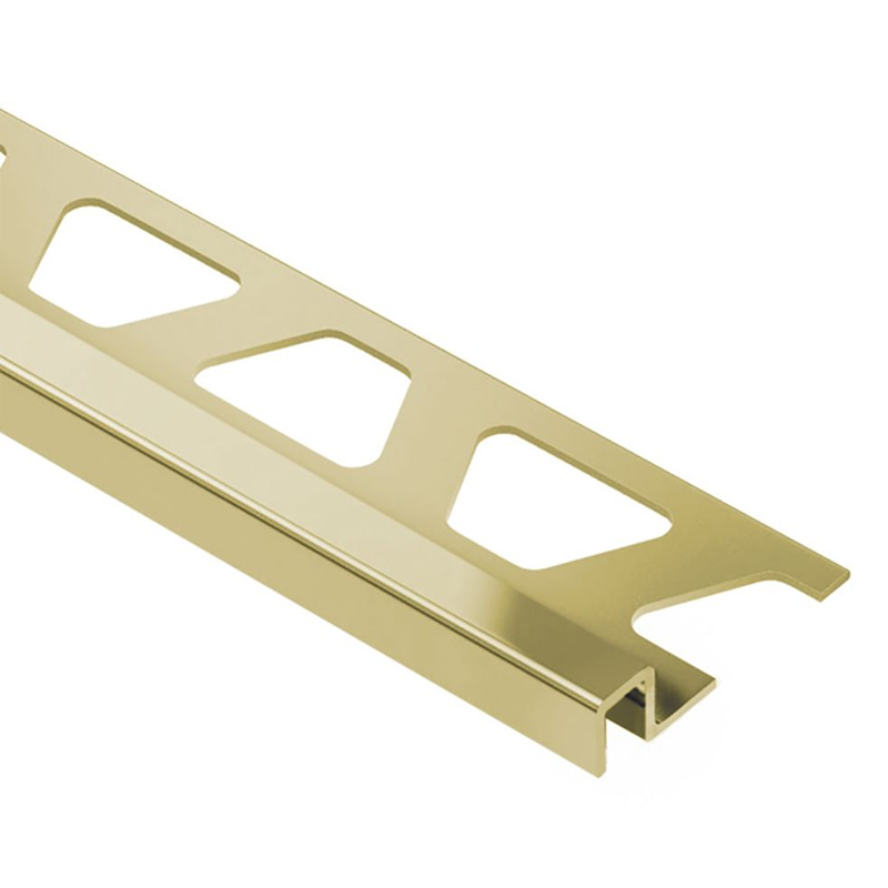 Schluter DECO-M Square Edge Solid Brass 2.5m Length