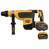 Dewalt 54V Cordless 48mm SDS-Max Rotary Hammer Drill with Active Vibration Control, 10kg, Brushless Motor, 2x 9.0Ah Li-ion Batteries, Charger, and Carry Case