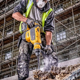 Dewalt 54V Cordless 48mm SDS-Max Rotary Hammer Drill with Active Vibration Control, 10kg, Brushless Motor, 2x 9.0Ah Li-ion Batteries, Charger, and Carry Case