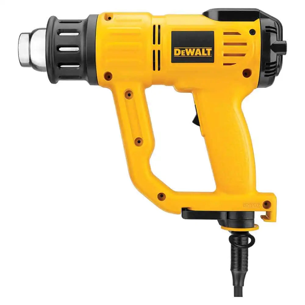DEWALT 220V Digital LED Heat Gun – 2000W, Up to 600°C – Includes Cone & Fishtail Nozzles