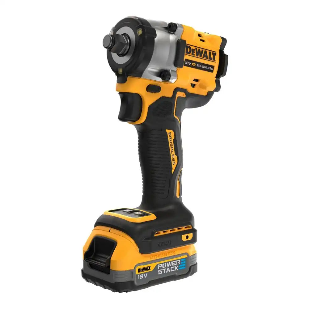 DeWalt DCF921E2T-GB 18V 1/2" Cordless Impact Wrench – 406Nm, Brushless, LED, Power Stack Batteries