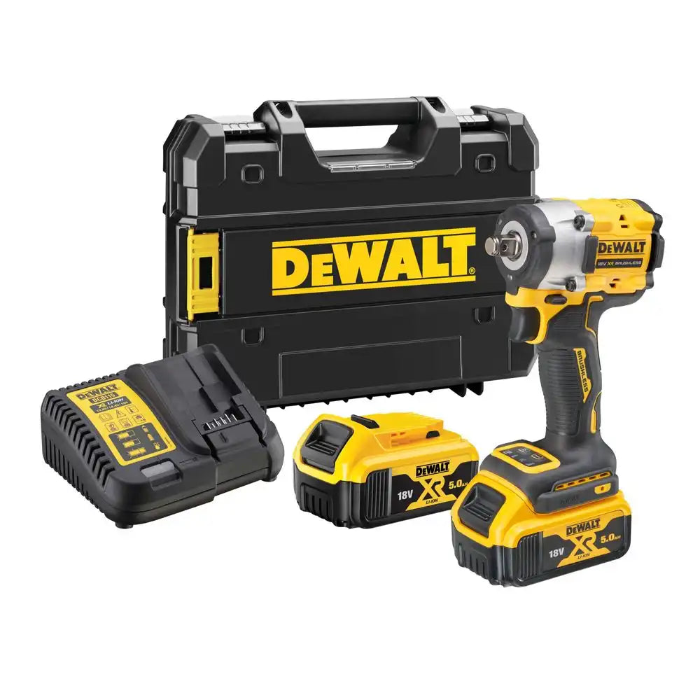 DeWalt DCF921P2T-GB 18V 1/2" Cordless Impact Wrench – 406Nm, Brushless, LED