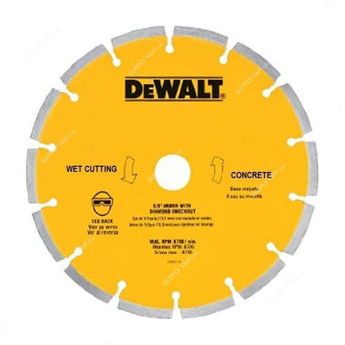 Dewalt Diamond Blade Segmented 600 x 40 x 7mm - SKU: DX3424