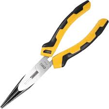 Deli 8" Long Nose Pliers, Used for Extended Reach & Fine Work