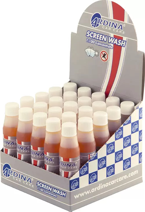 Workshop Warehouse DSL62 ARDINA Screen Wash 1:100 Conc 32ml Bottles