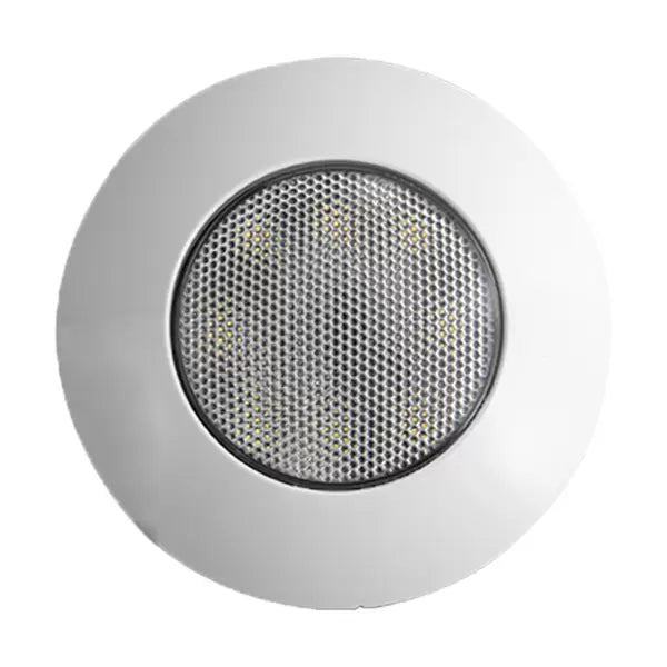 Durite 0-668-84 - Roof Lamp Round 120mm 18W LED White 12/24 volt Pk1